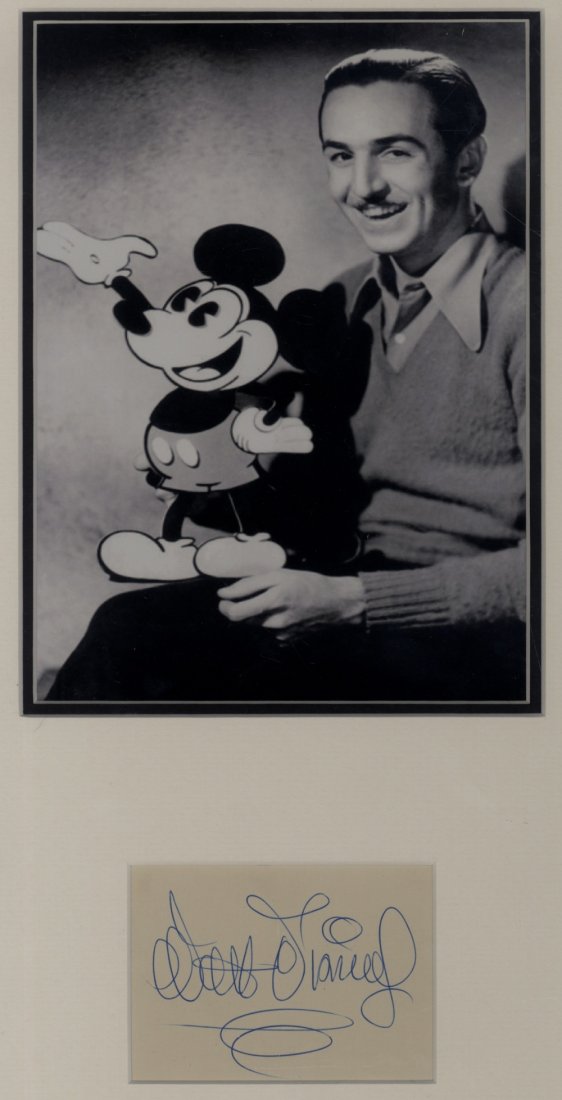 DISNEY WALT: (1901-1966) American Animator, Academy (1 of 1)