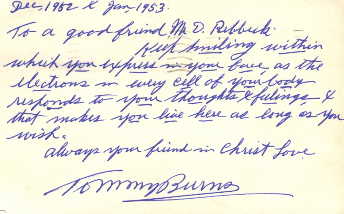 BURNS TOMMY: (1881-1955) Canadian Boxer, World (1 of 1)