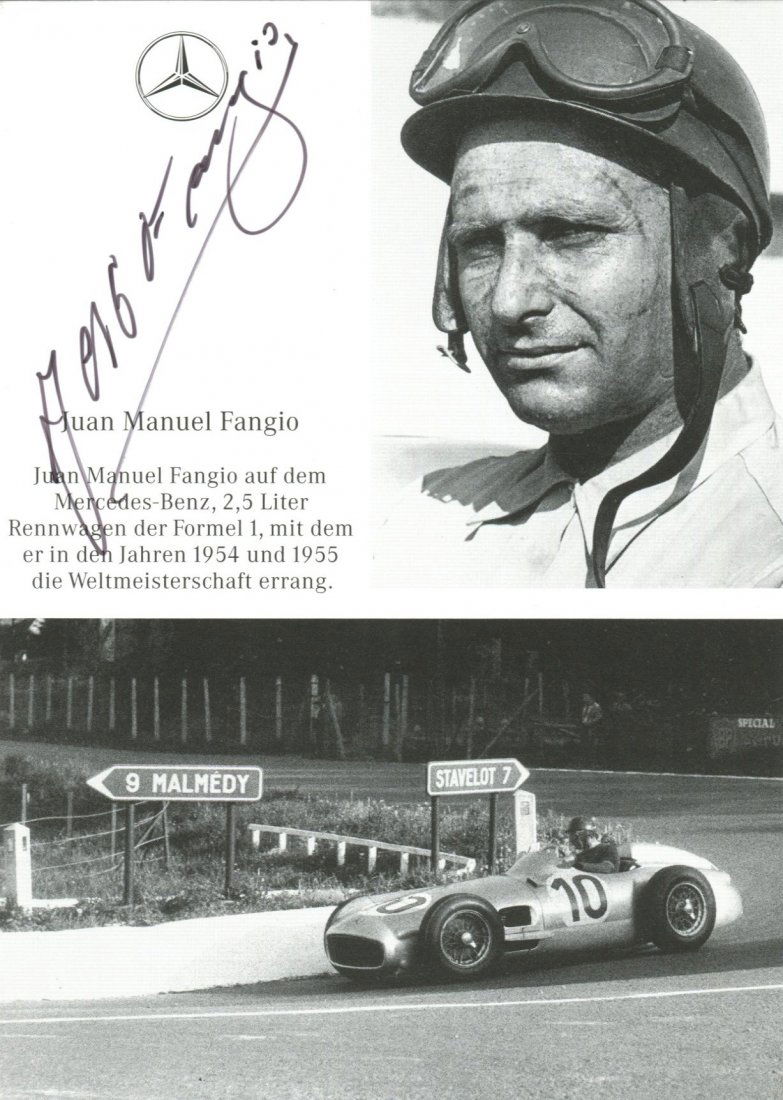 FORMULA ONE: Selection of signed postcard photographs (1 of 1)