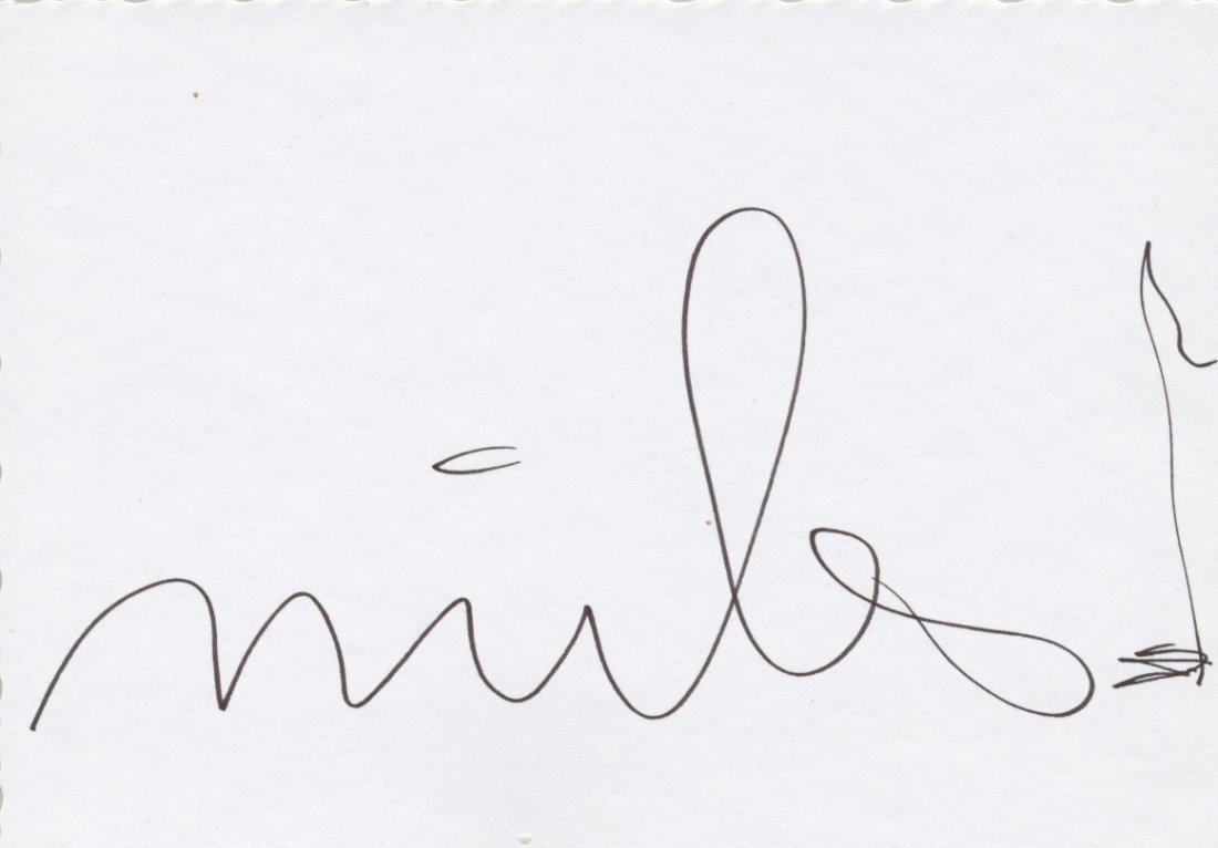 92  DAVIS MILES:  (1926-1991) American Jazz Trumpeter, (1 of 1)