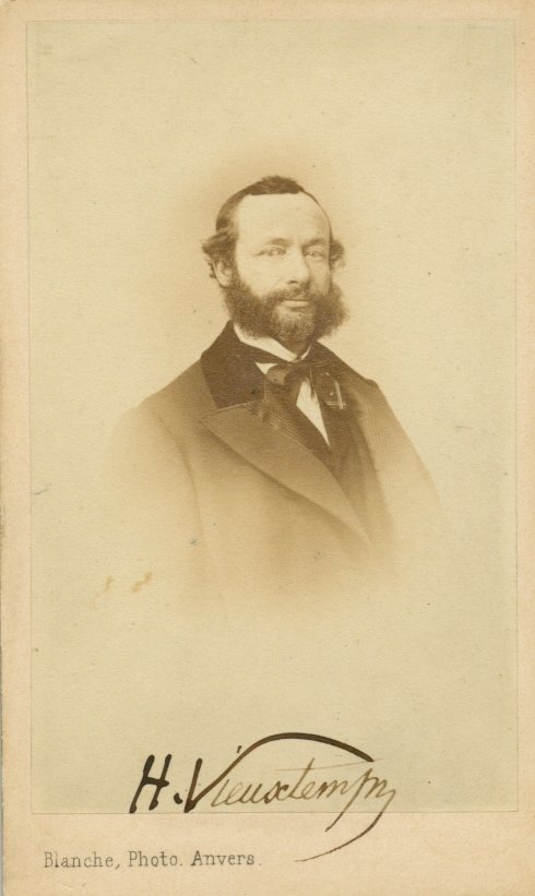 137  VIEUXTEMPS HENRI:  (1820-1881) Belgian Composer (1 of 1)