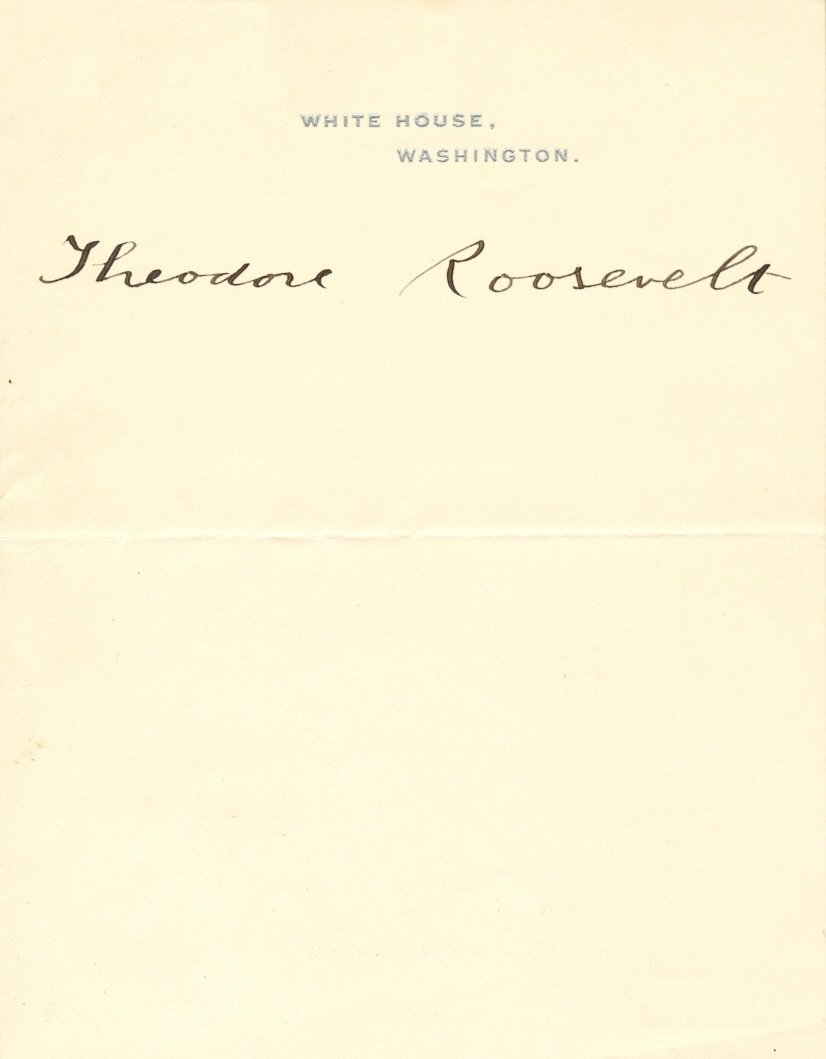 530  ROOSEVELT THEODORE:  (1858-1919) American (1 of 1)