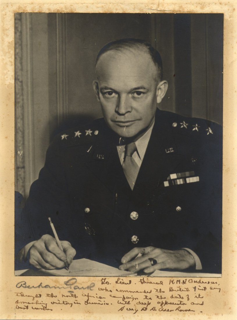 EISENHOWER DWIGHT D.: (1890-1969) American General of (1 of 1)