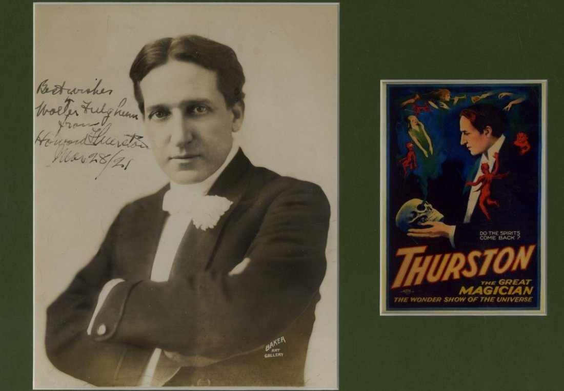 THURSTON HOWARD: (1869-1936) American Magician. A good (1 of 1)