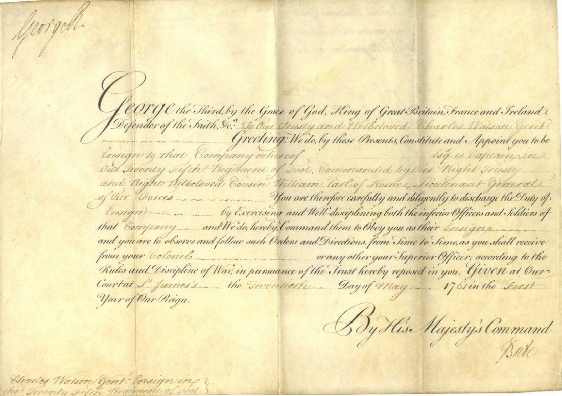 GEORGE III: (1738-1820) King of the United Kingdom (1 of 1)