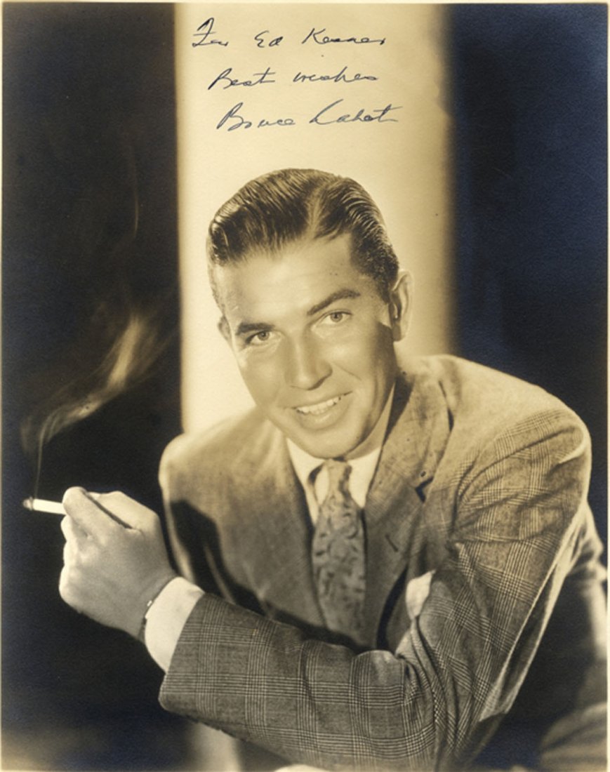 CABOT BRUCE: (1904-1972) American Actor, remembered for (1 of 1)