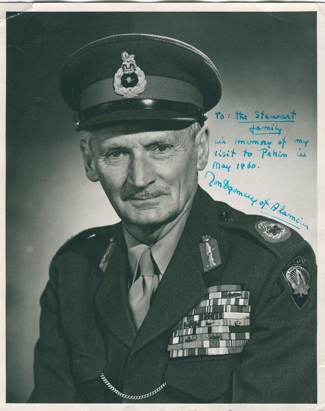 MONTGOMERY B. L.: (1887-1976) British Field Marshal of (1 of 1)