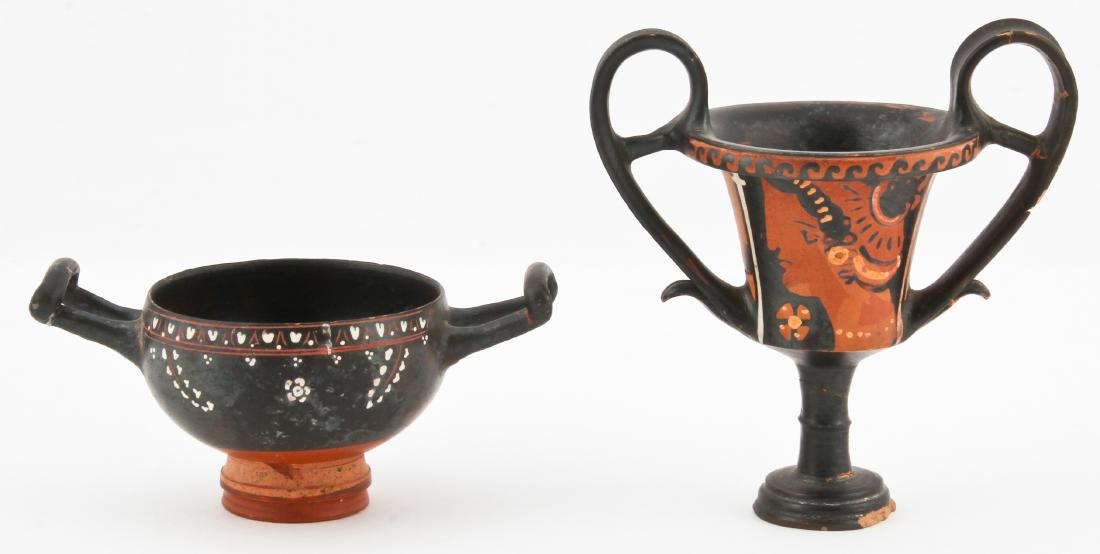 Greek Gnathian Apulian Kantharos and Kotyle (1 of 6)
