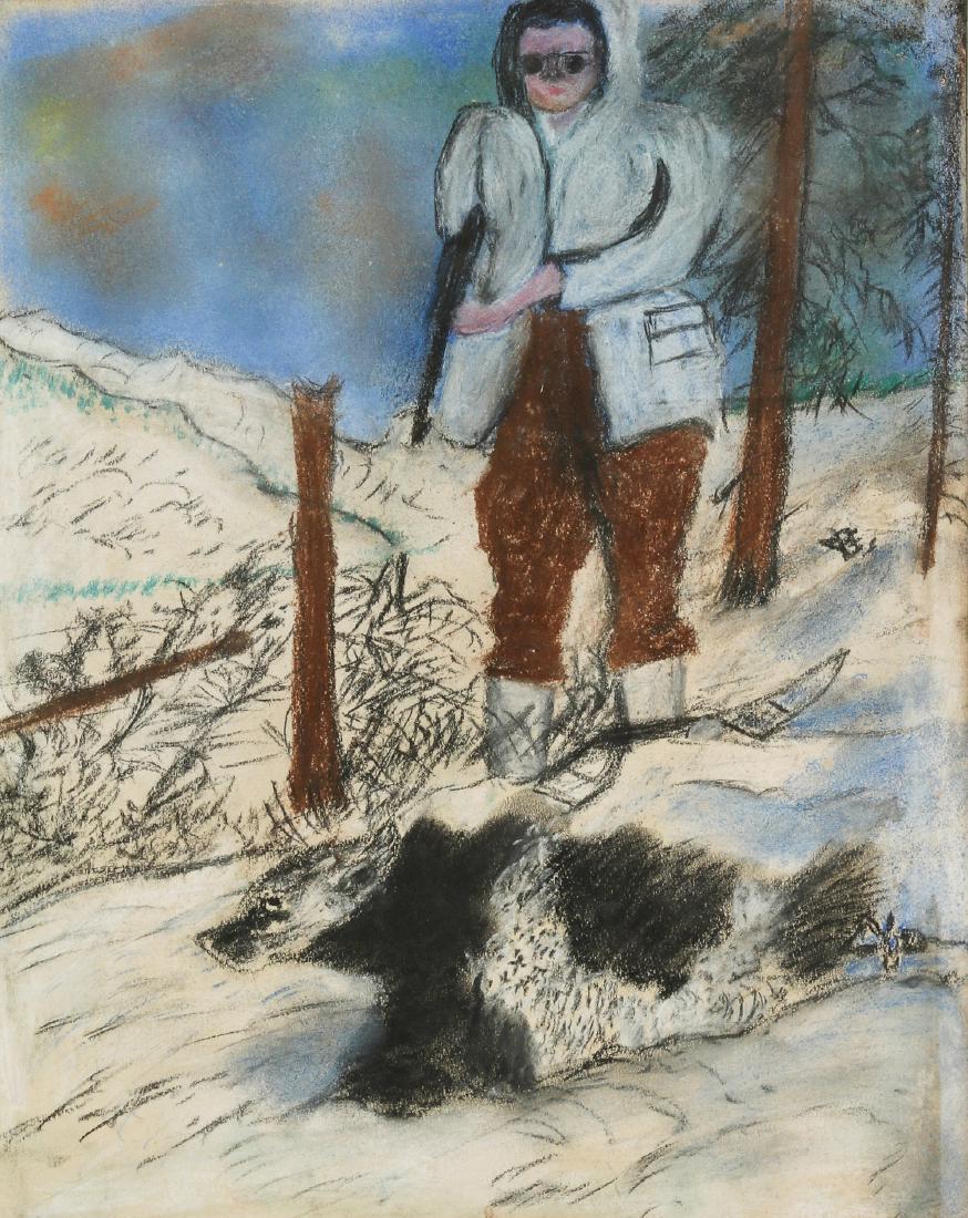 Justin McCarthy (1891-1977) Bear Hunter (1 of 4)