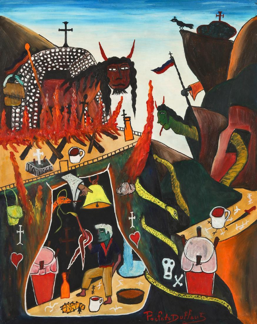 Préfète Duffaut (Haitian/Jacmel, 1923-2012) (1 of 4)