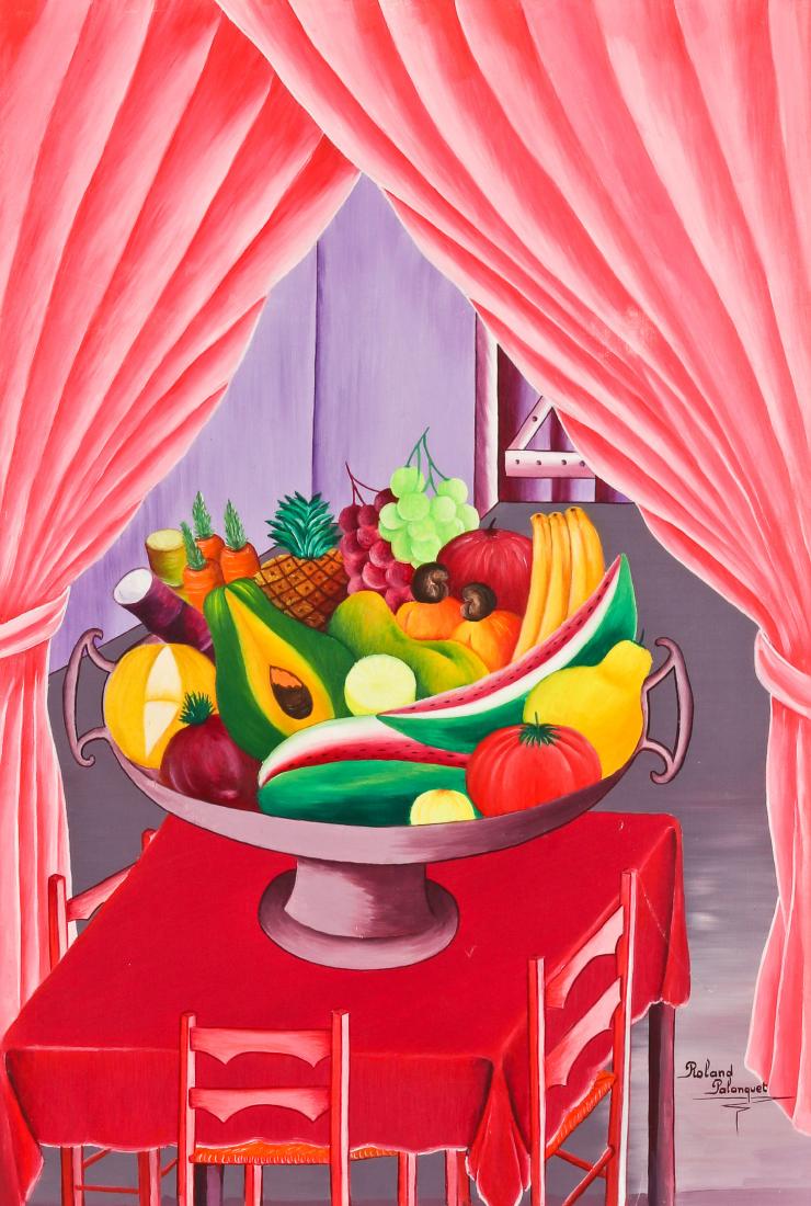 Roland Palanquet (20th c.) Still Life Painting (1 of 4)