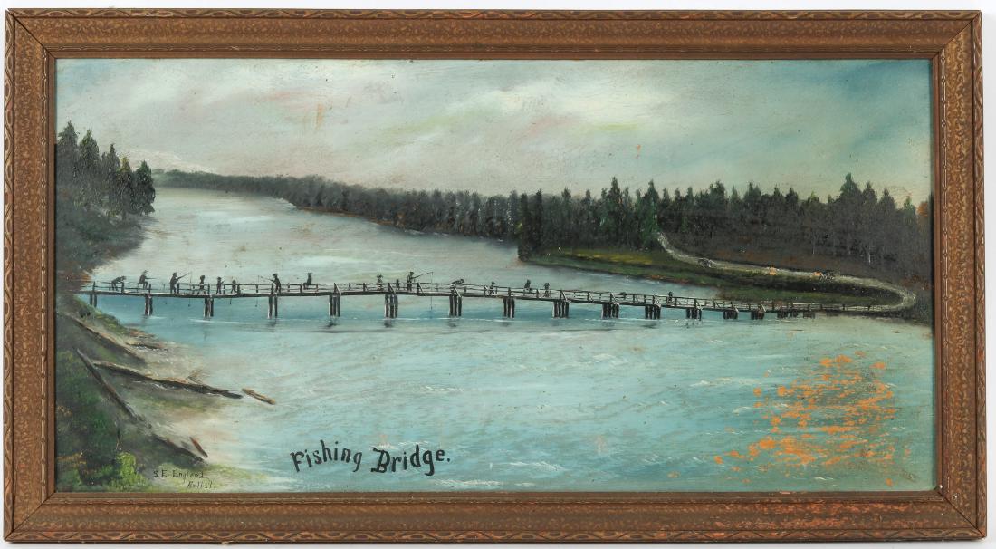 S.E. England (20th c.) "Fishing Bridge" (1 of 3)