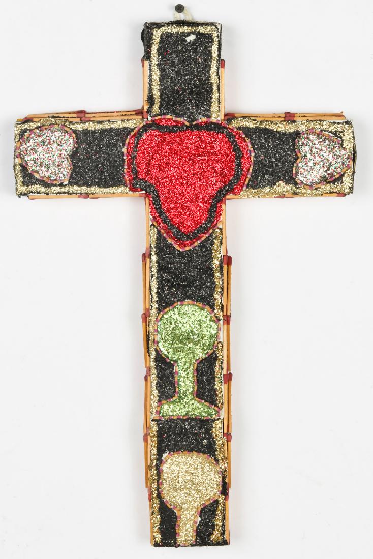 L.W. Crawford (20th c.) Matchstick Cross (1 of 5)