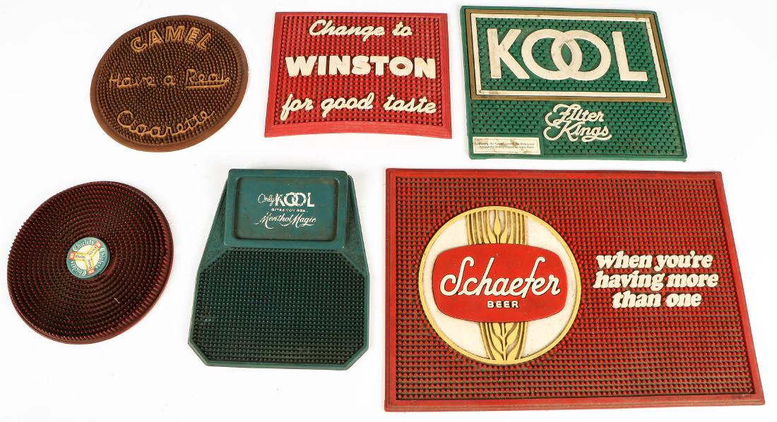 6 Vintage Bar Mats (1 of 2)