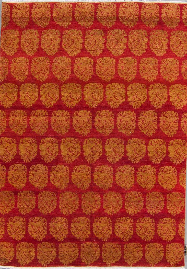 Very Fine Mahindra Rug: 5'2'' x 7'3'' (1 of 4)