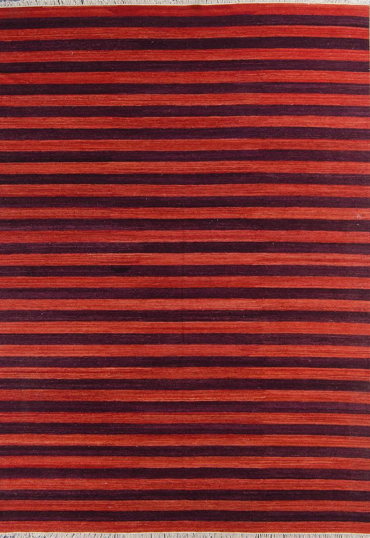 Natural Dye Wool Kilim: 6'6'' x 9'5'': Natural Dye Wool Kilim: 6'6'' x 9'5'' (198 x 287 cm)NOTE: Pre-Auction Exhibition: March 25-26, 11am-5pm. Exhibition and Pick Up Location: Michaelian and Kohlberg Warehouse, 100 Hoffman Place, Hillside