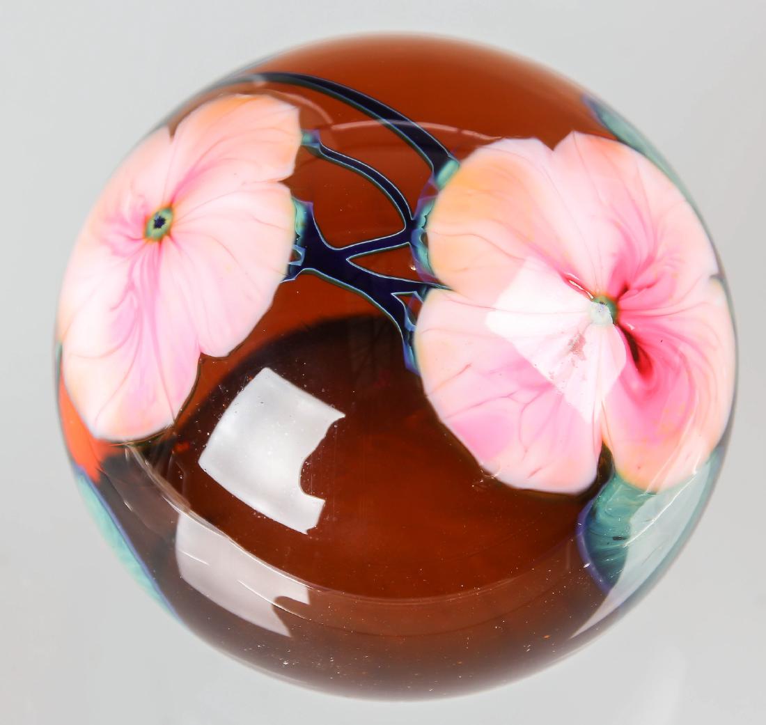 1978 Lotton Studio Art Glass Paperweight (1 of 3)