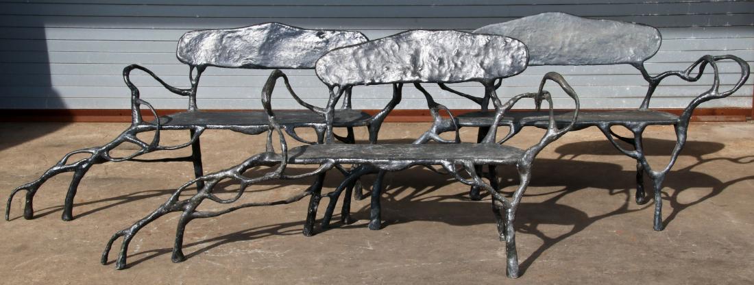 3 Xavier Dumont (France)  'Banc Enracine' Faux Bois (1 of 7)