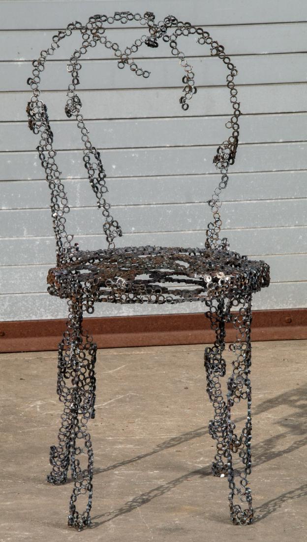 Studio Made Tolvan Silhouette Steel Chair Sculpture (1 of 4)
