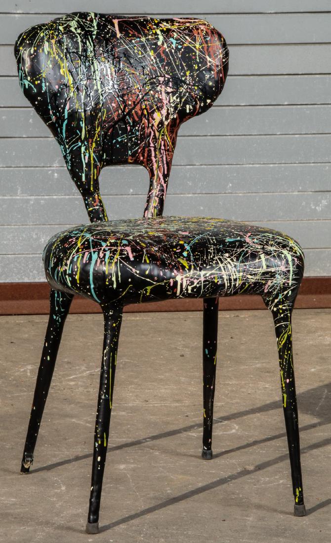 Tessa Koot (Netherlands) Party Mix Splatter Chair (1 of 5)