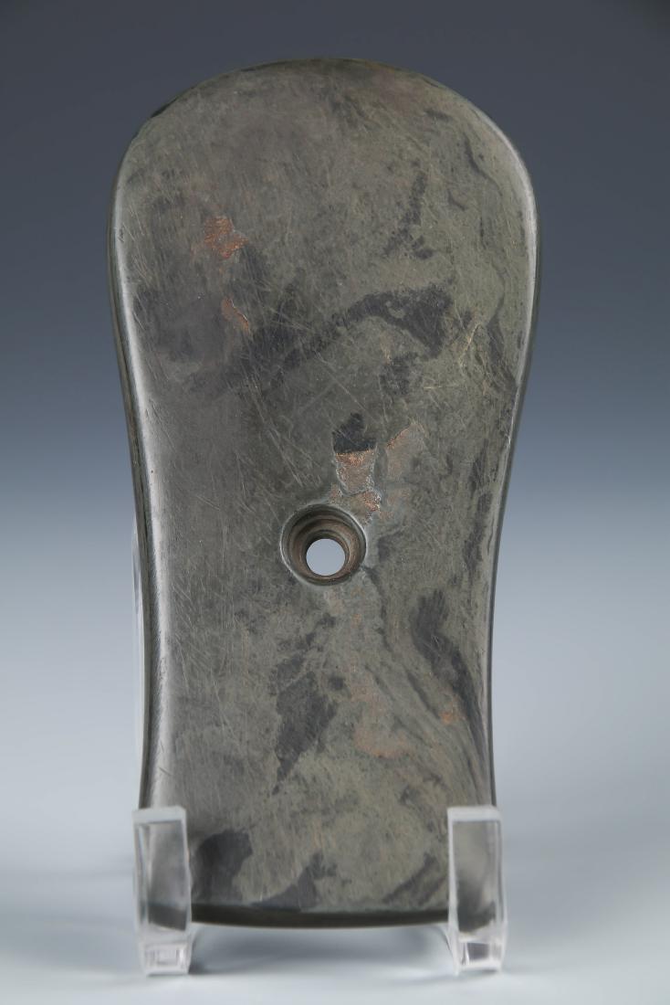 Banded Slate Keyhole Pendant Kentucky, USA (1 of 3)