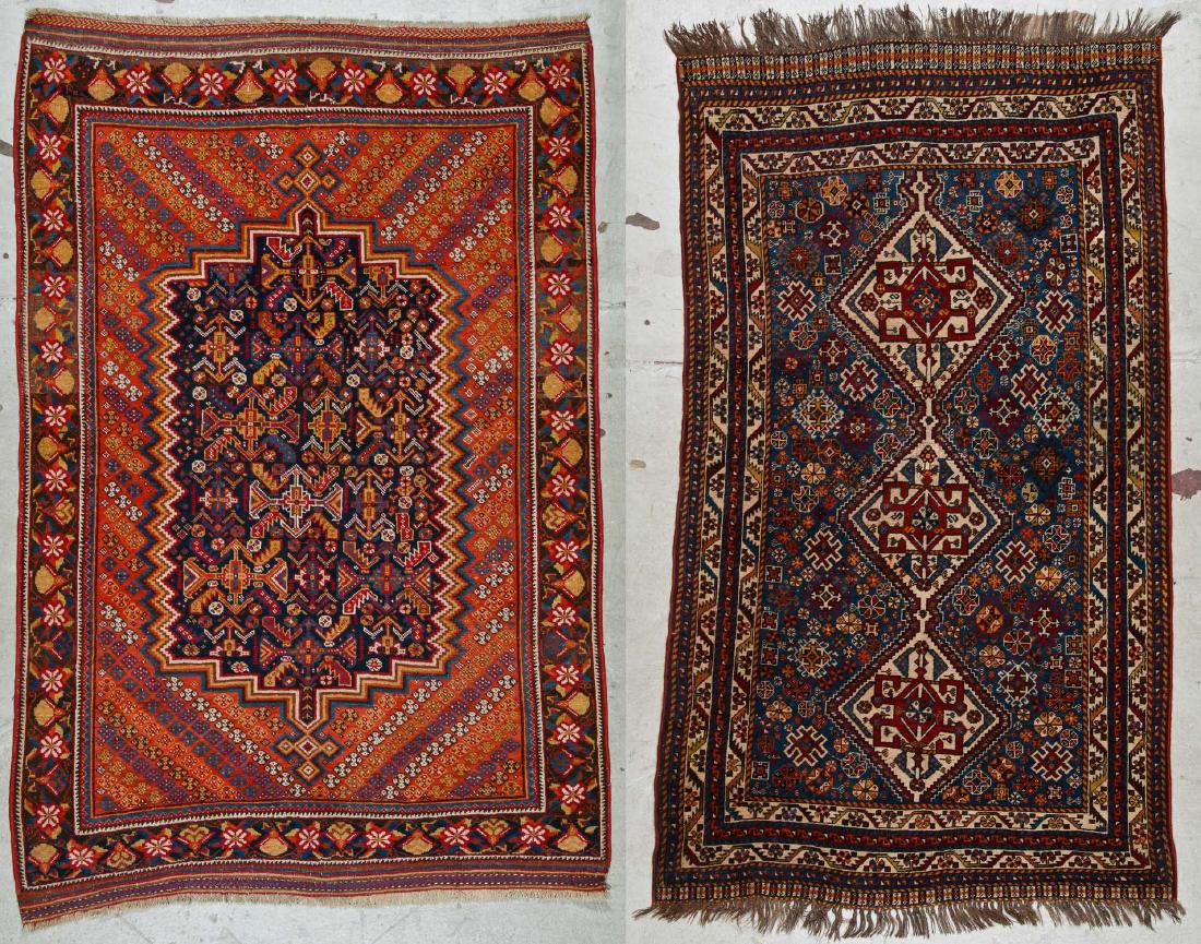 2 Antique Southwest Persian Rugs, Gashgai/Afshar (1 of 9)