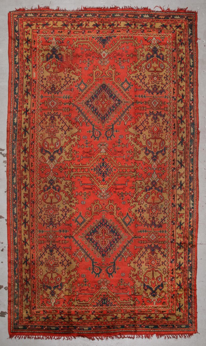 Antique Oushak Rug: 9'3'' x 16'0'' (1 of 7)