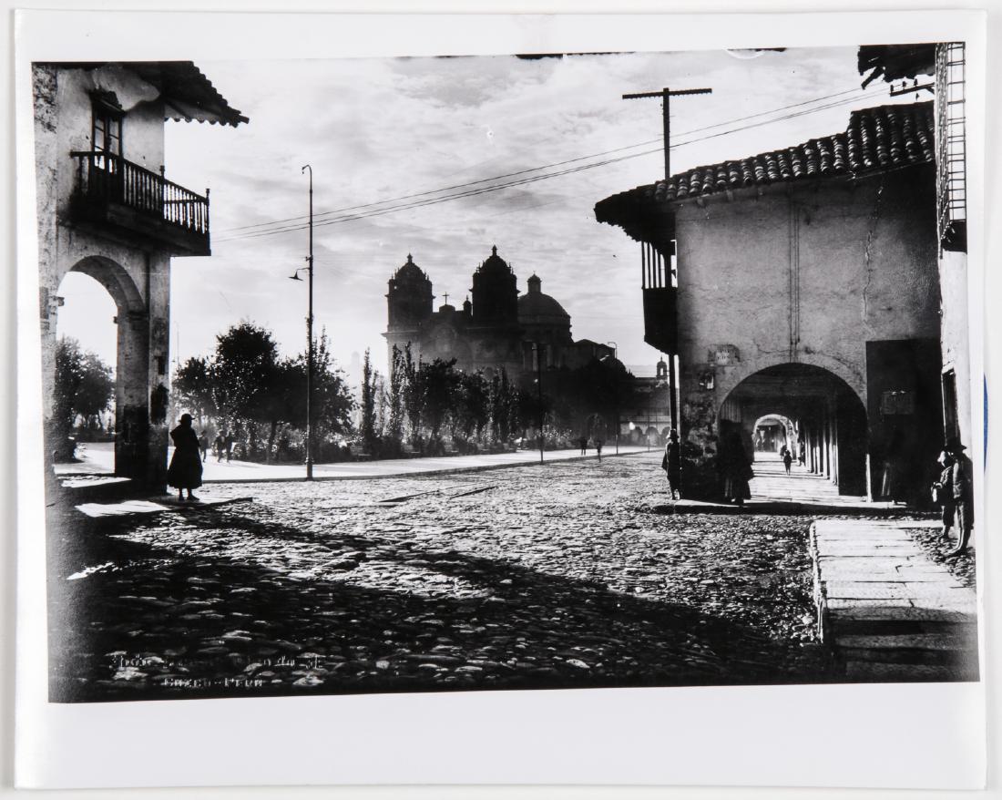 Martin Chambi (1891-1973) "Cusco Plaza" Photograph (1 of 3)
