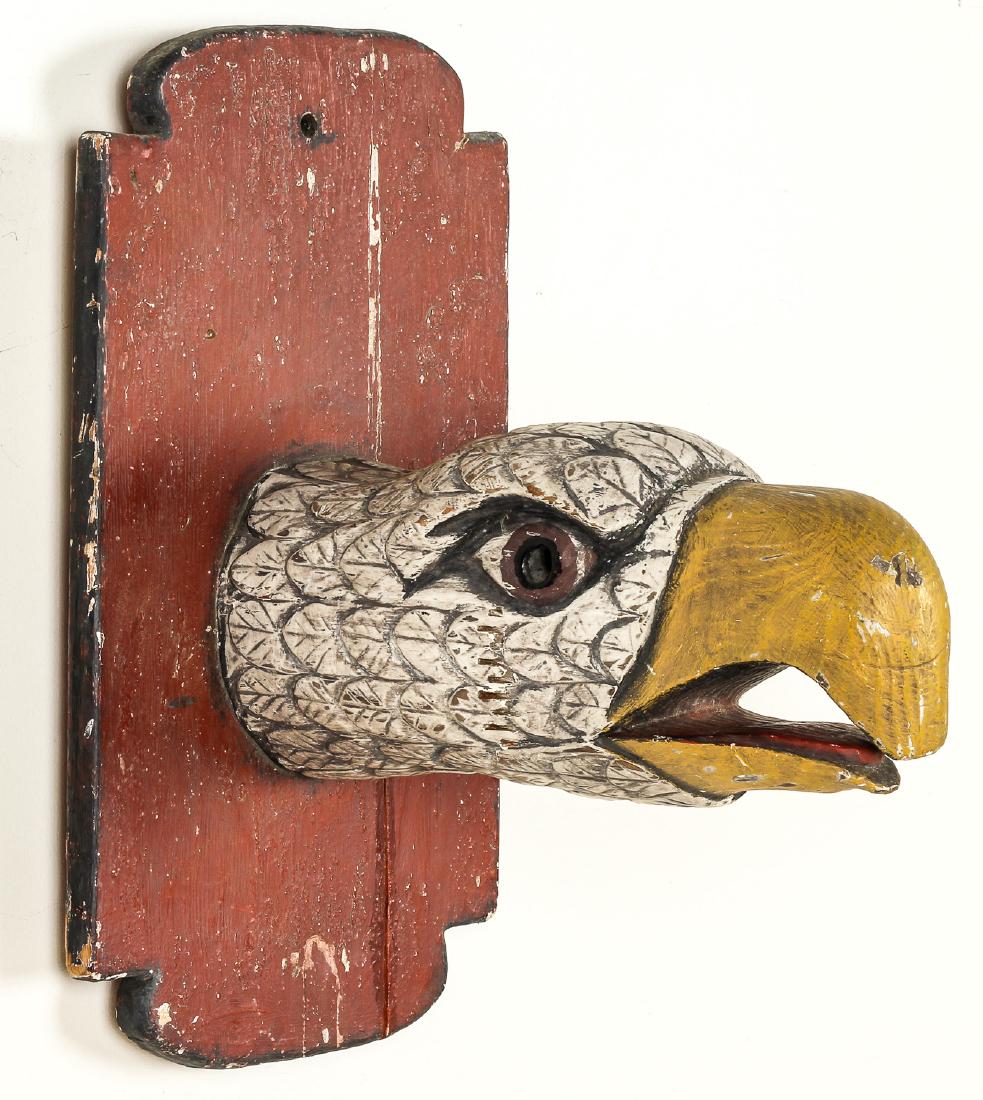 1920's Carnival Folk Art Eagle Head (1 of 5)