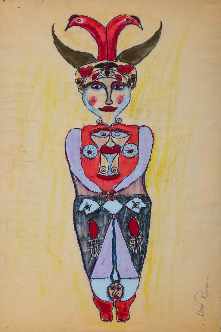 Max Romain (Haitian/American, b. 1930) Painting (1 of 3)