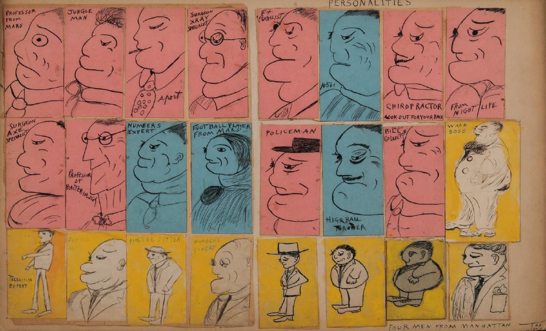 Justin McCarthy (1892-1977) "Personalities" (1 of 5)