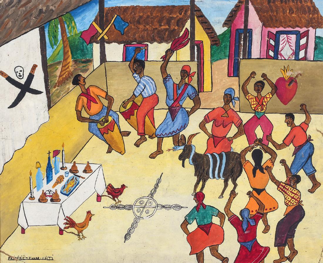 Frederic-Pierre (Haitian, 20th c.) Ritual (1 of 4)