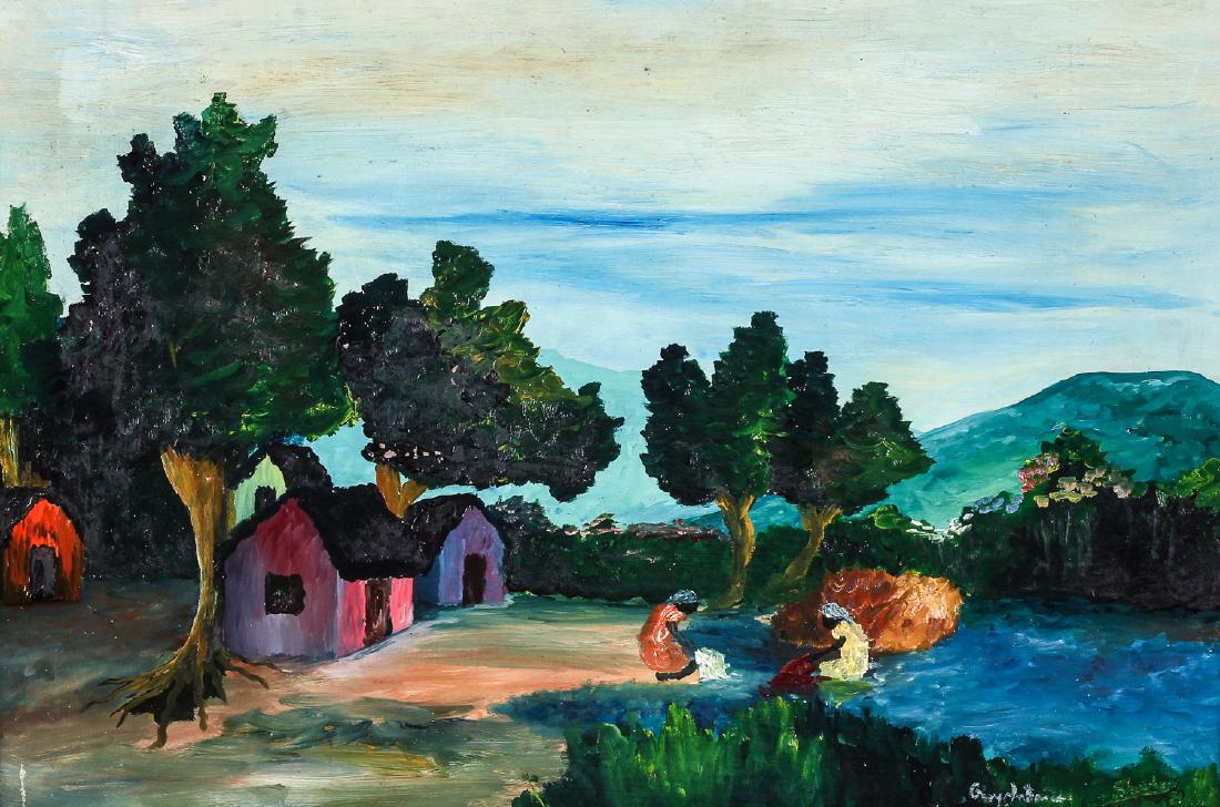 Haitian School (20th c.) Spring Day in the Caribbean (1 of 4)