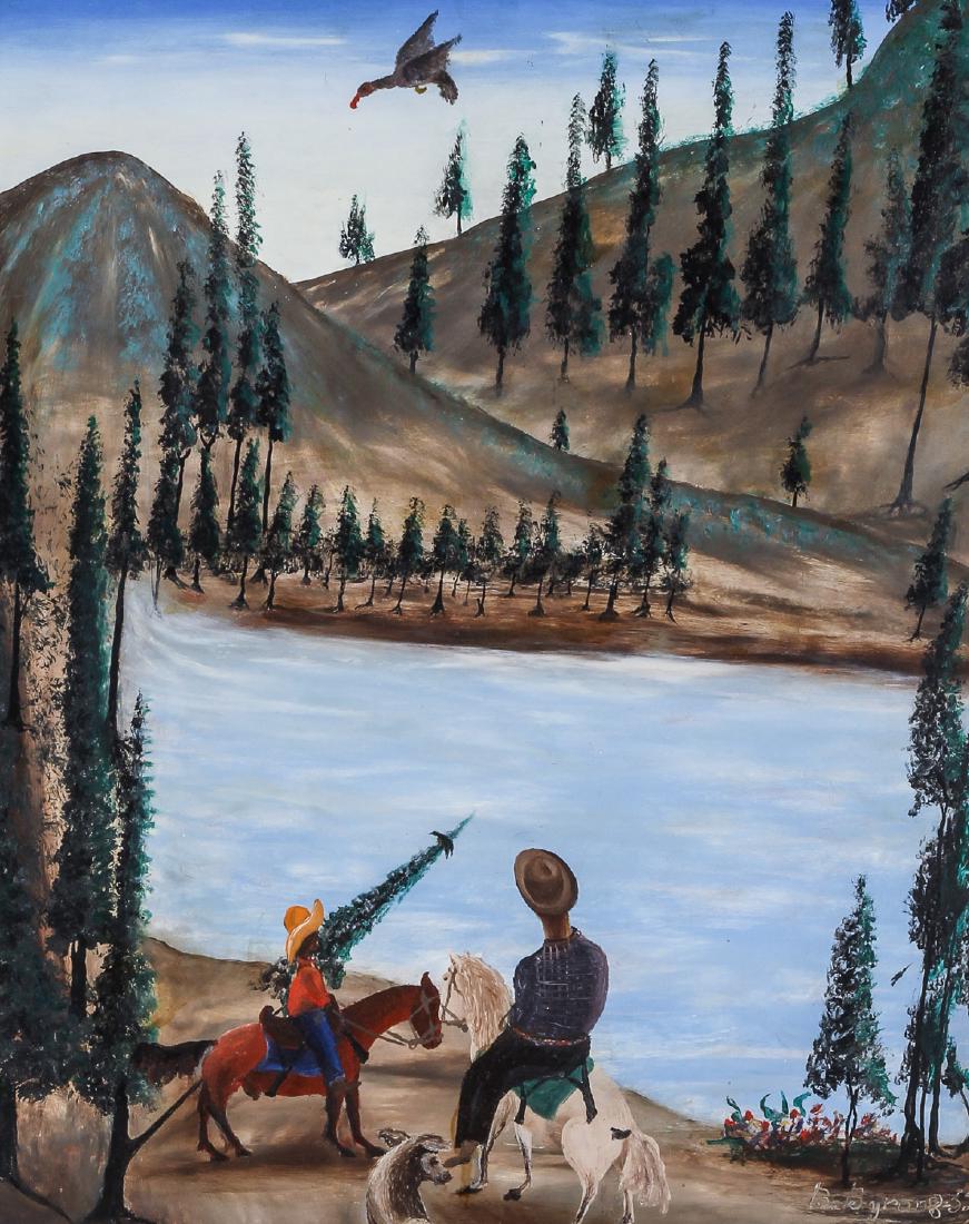 Bourmond Byron (1920-2004) "Bird Nest", 1955 (1 of 4)