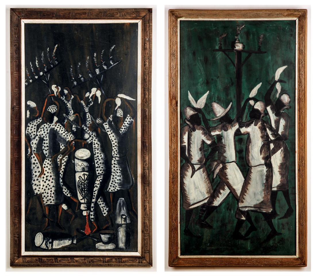 Sisson Blanchard (1929-1981) 2 Paintings (1 of 6)