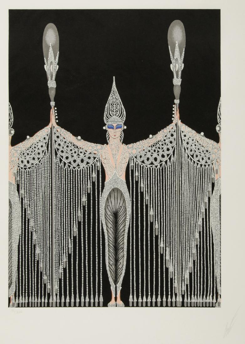 Erte (1892-1990) "Pearls" Limited Edition Embossed (1 of 4)