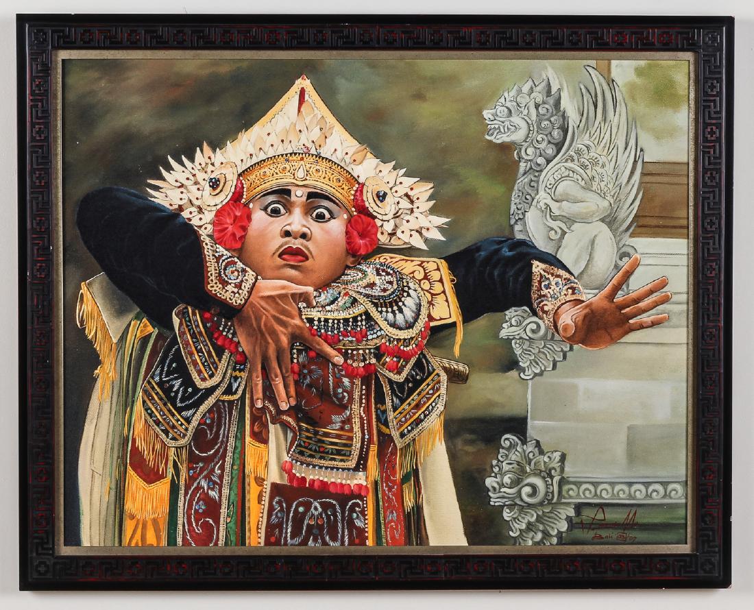 I Made Suanda (b. 1970) "The Baris Dances" (1 of 4)