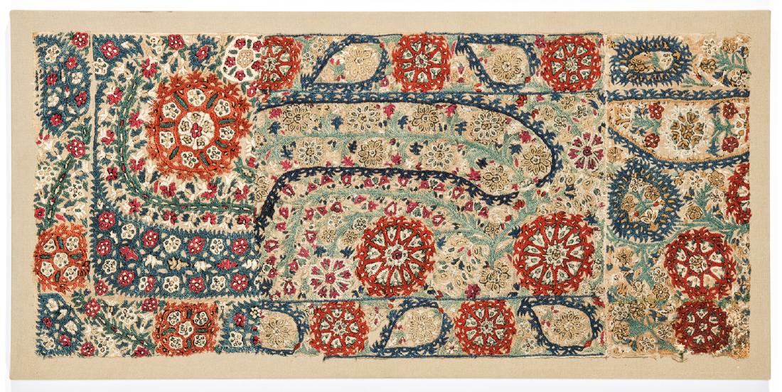 18th C. Ottoman Silk Embroidery (1 of 4)