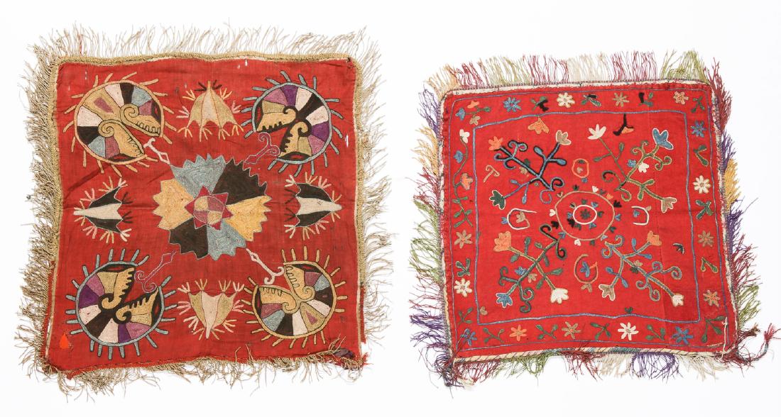 2 Antique Central Asian Lakai Embroideries (1 of 4)