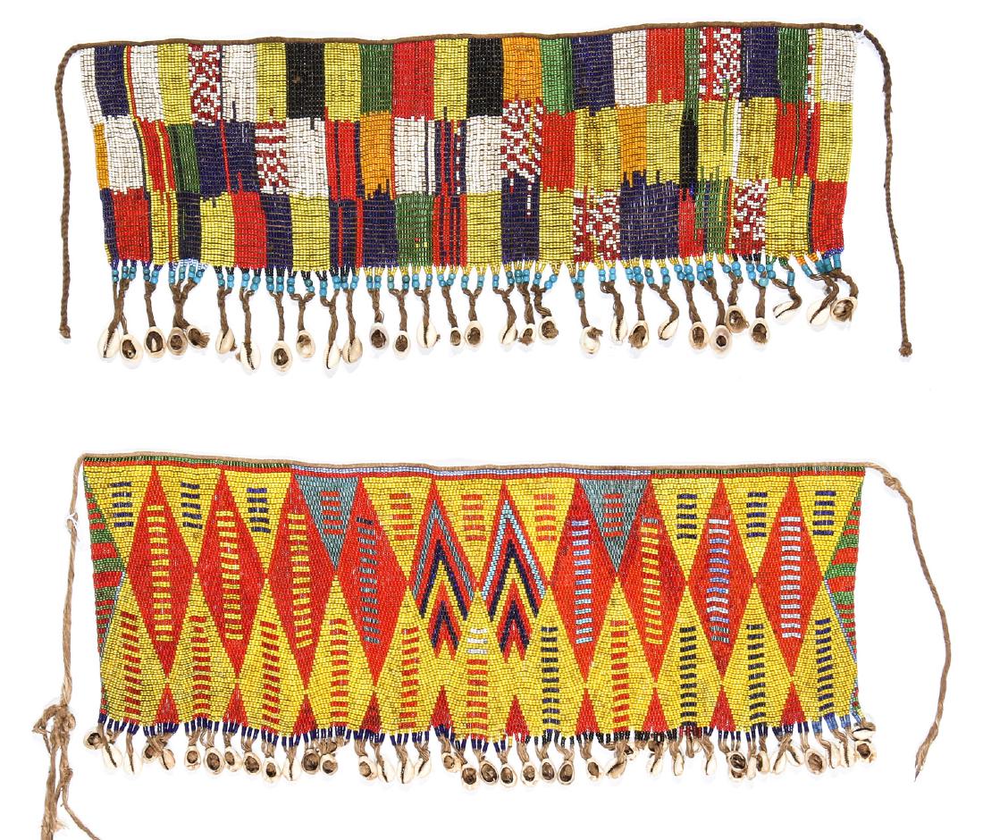 2 African Beaded Loincloths/Cache Sexe (1 of 4)