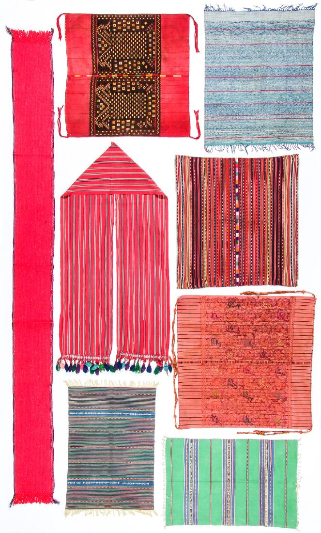 8 Central American Ethnographic Textiles (1 of 5)