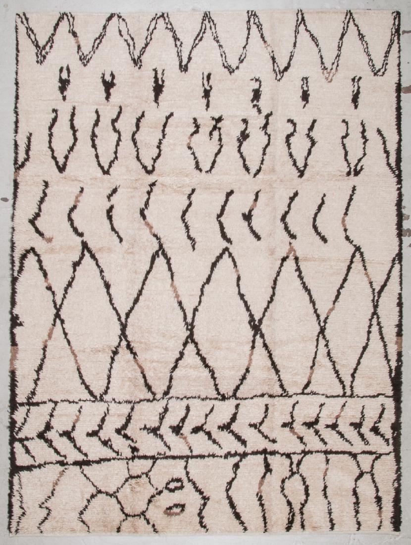 Moroccan Beni Ourain Rug: 8' x 10'11'' (1 of 5)