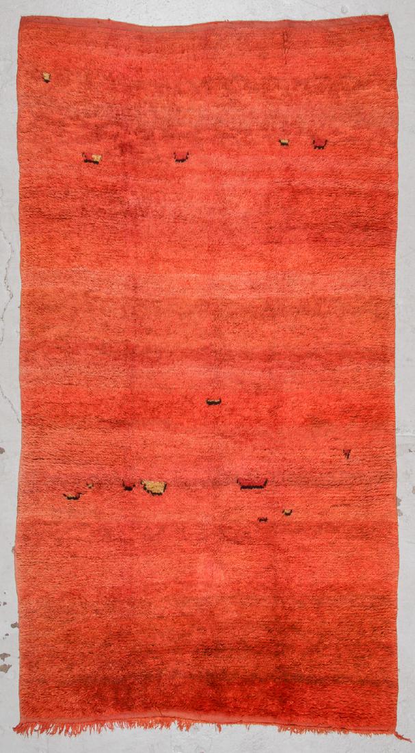 Mid Century Moroccan Rug: 5'4'' x 10' (1 of 5)