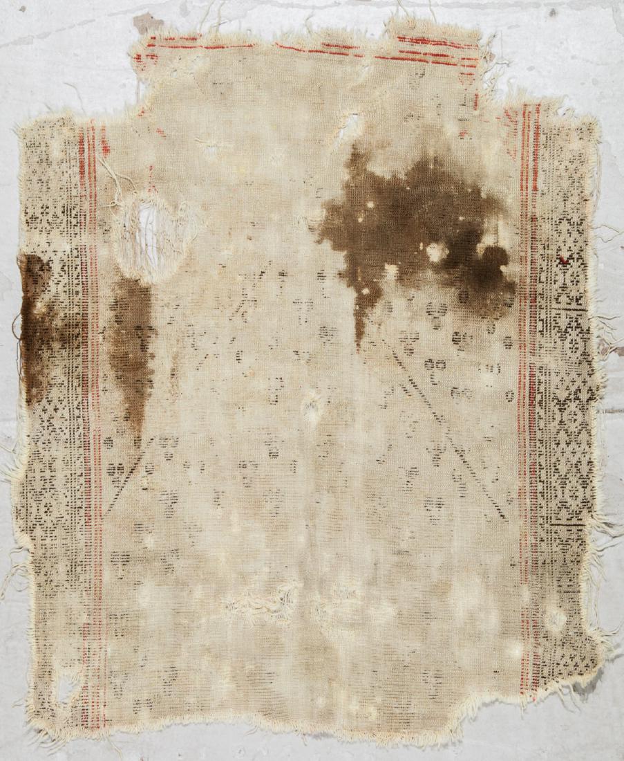 Rare 16th/17th C. Selendi Ushak Prayer Rug (1 of 6)