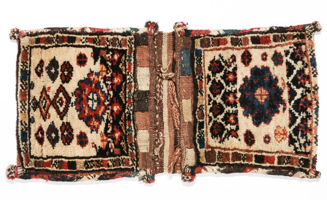 Pair of Antique West Persian Kurd Saddlebags (1 of 3)
