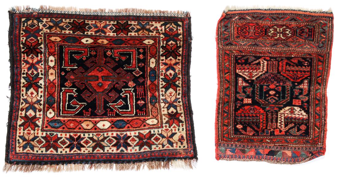 2 Antique West Persian Bagfaces (1 of 5)