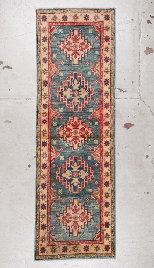 Afghan Kazak Rug: 2'11'' x 8' (1 of 6)