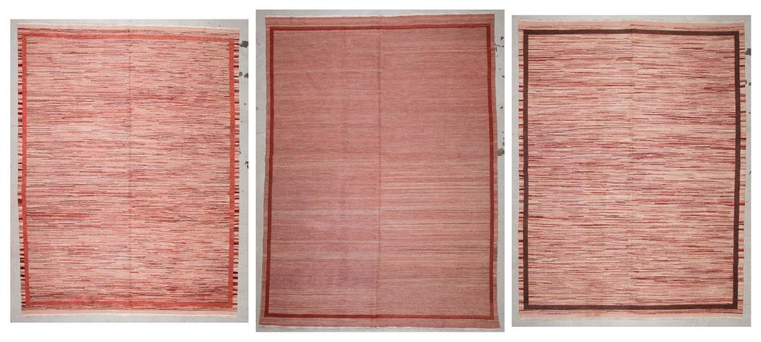 3 Roomsize Turkish Wool Sumak Rugs (1 of 10)