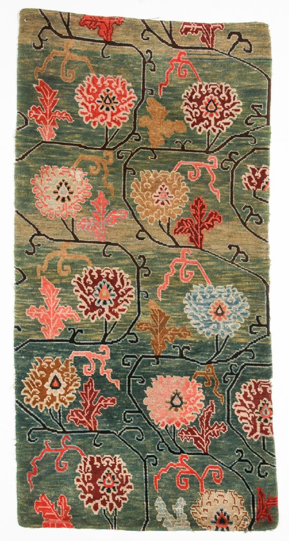 Antique Tibetan Rug: 2'7'' x 5'2'' (79 x 157 cm) (1 of 6)