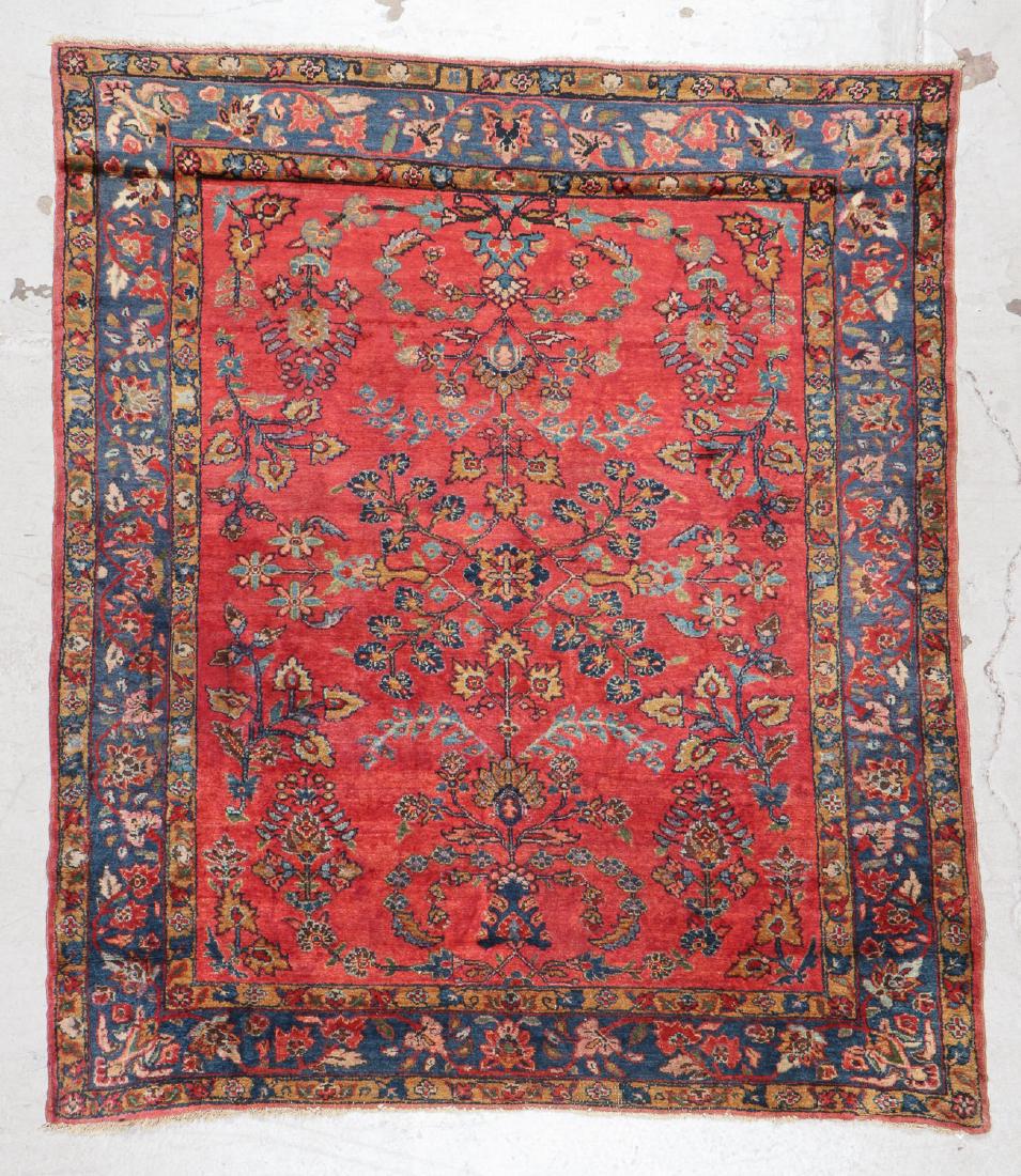 Antique Lilihan Rug: 5'6'' x 6'3'' (168 x 191 cm) (1 of 6)